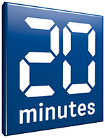 20 minutes logo